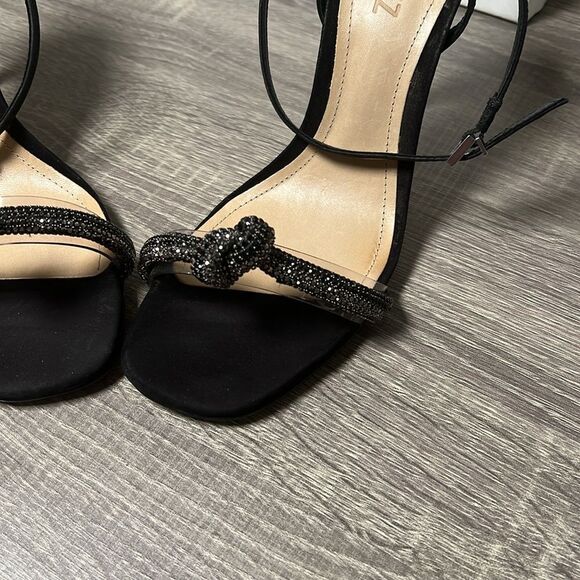 Schutz PEAKY NUBUCK & VINYL SANDAL Shoes - Picture 5 of 6